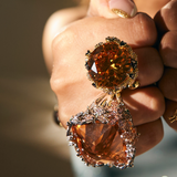 Chrysalis Nur Citrine Cocktail Ring