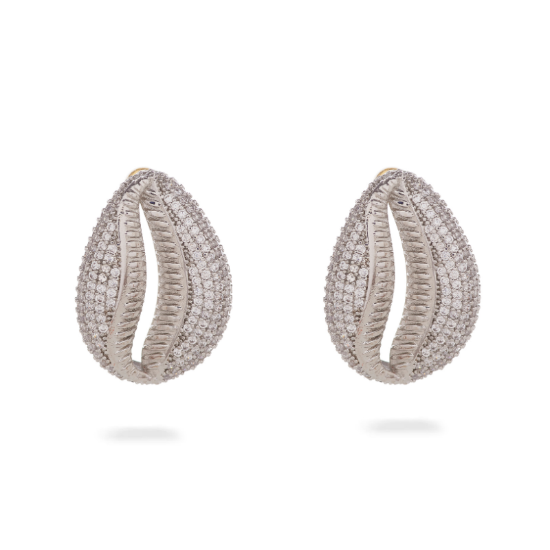 Irina Studded Seashell Earring