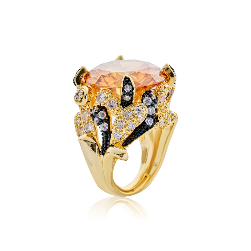 Helena Goddess Cocktail Ring