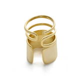 Farrah Gold 5 Finger Ring Set