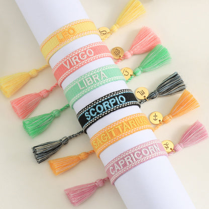 Birthmonth Bracelet Band with Charm