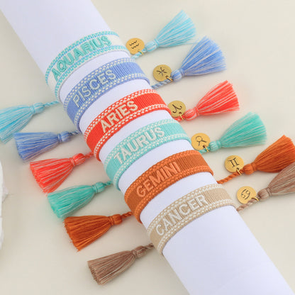 Birthmonth Bracelet Band with Charm