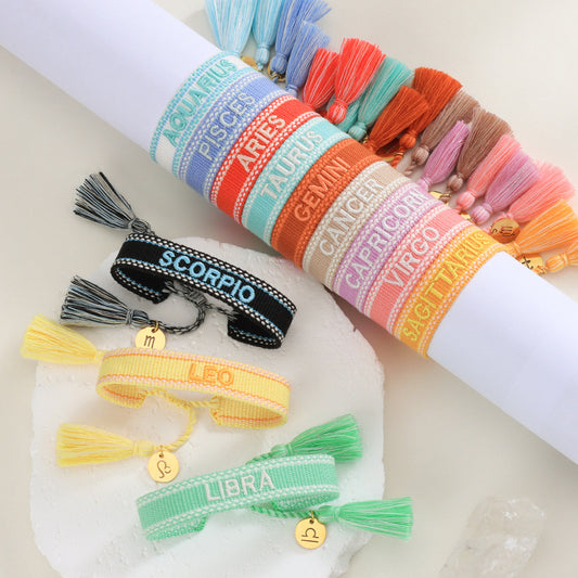 Birthmonth Bracelet Band with Charm