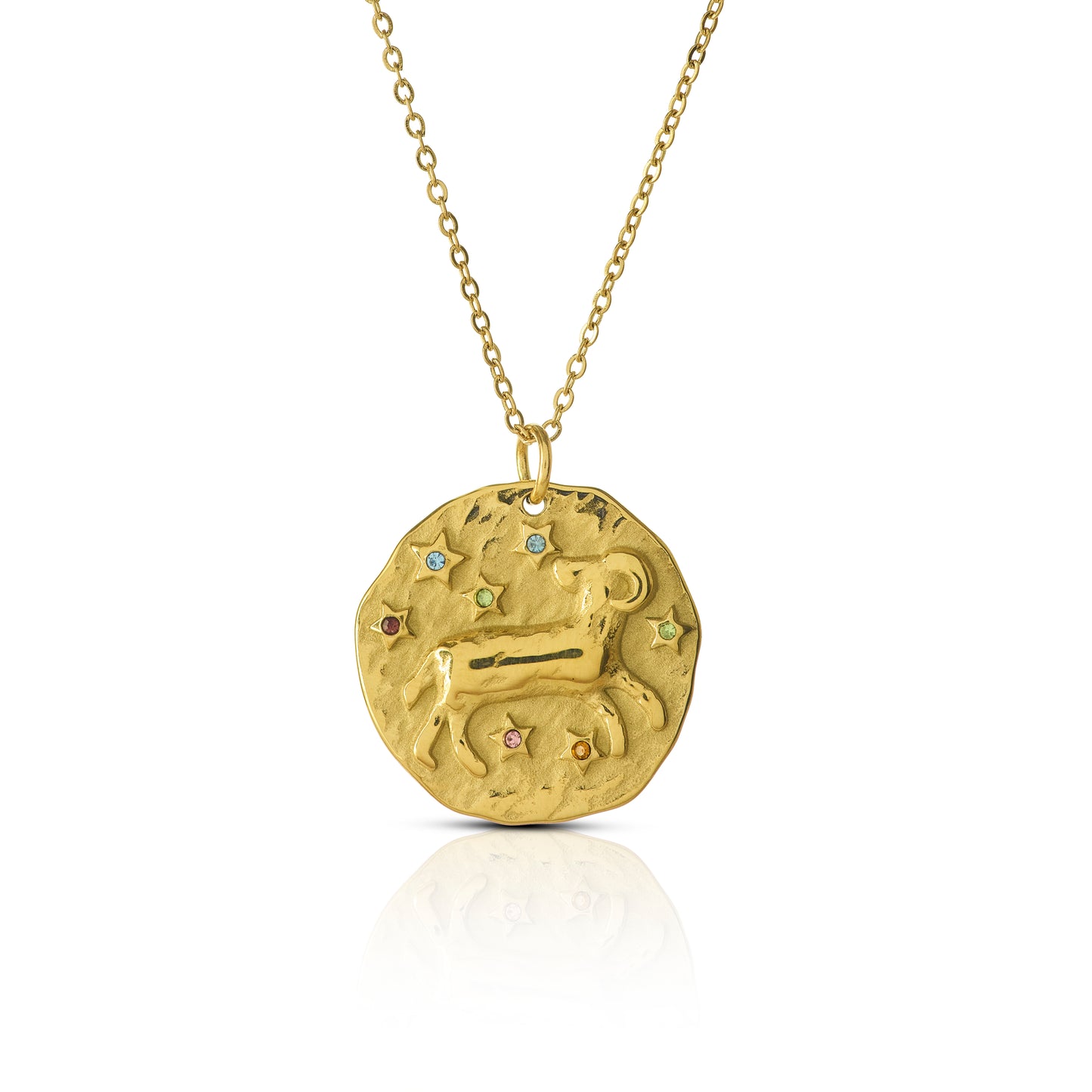 Zodiac Charm Pendant Necklace