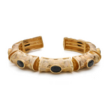 Golden Gem Stone Bracelet