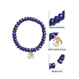 Aum Charm Agate Stone Bracelet