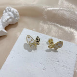 Le Petite Butterfly Pearl Earrings