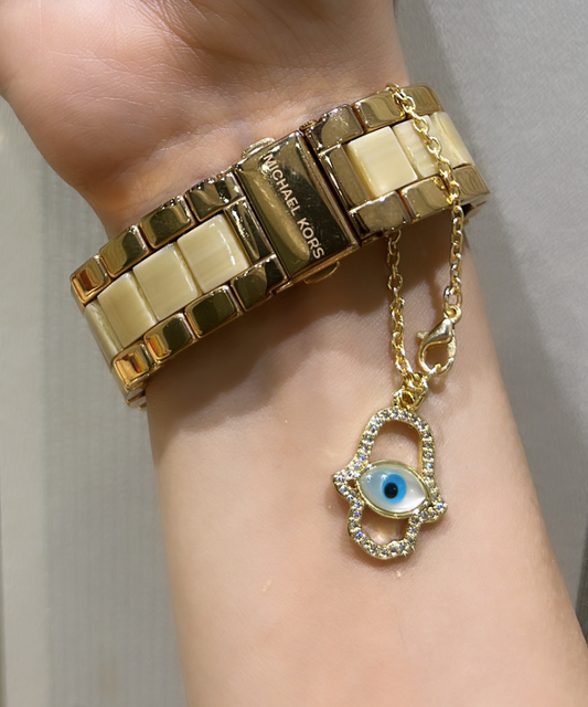 Mystic Eye Hamsa Guardian Watch Charm