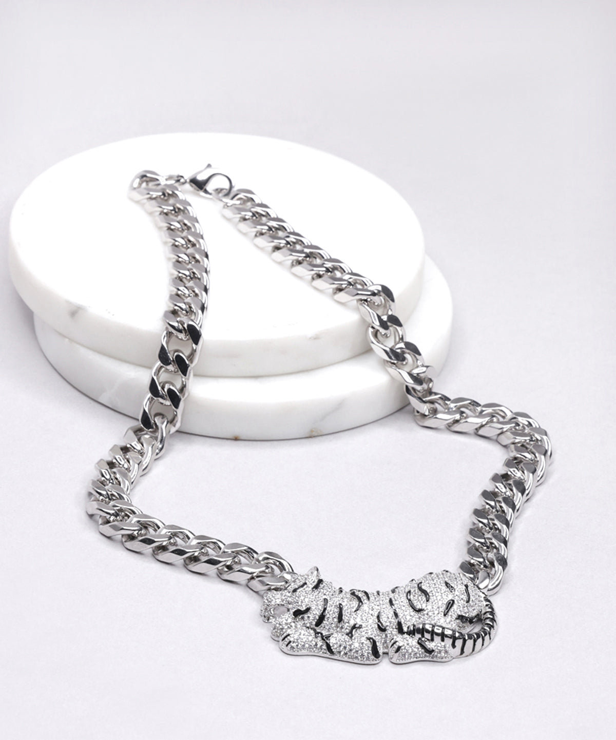 BE CALM TIGER NECKLACE