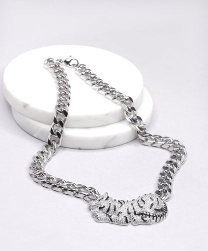 BE CALM TIGER NECKLACE