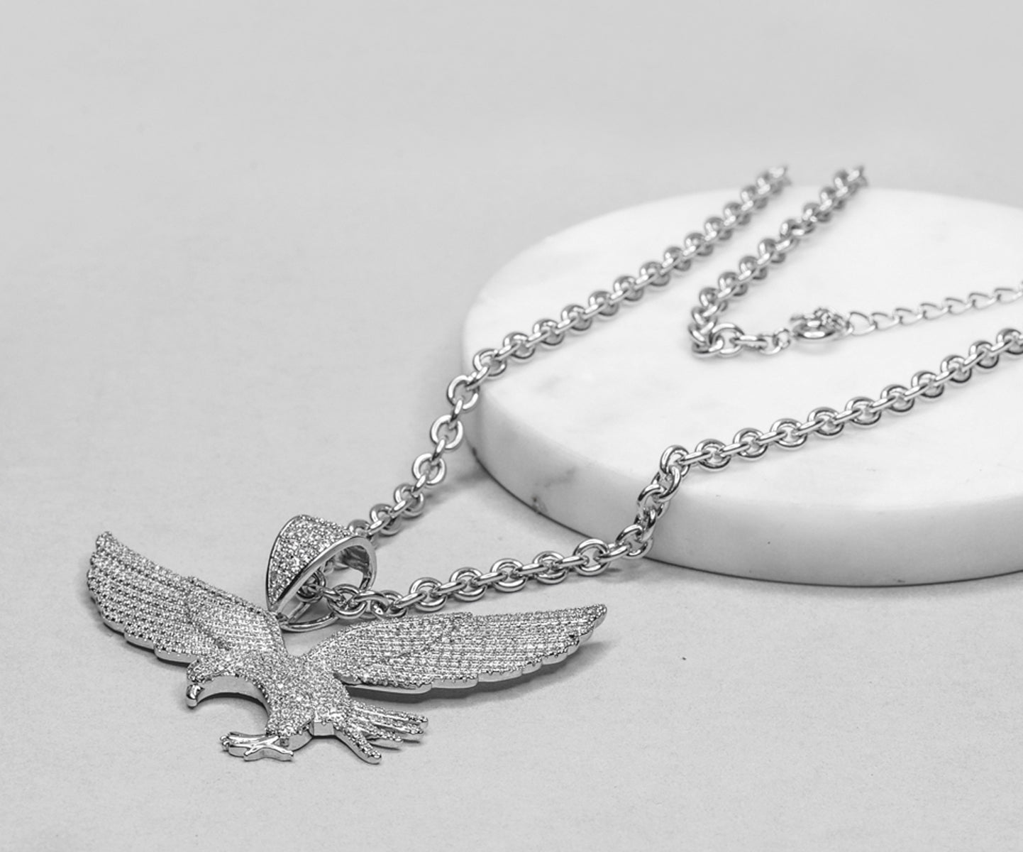 Soar High Eagle Detachable Pendant Necklace