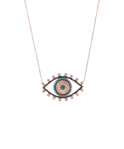 Diamond Third Eye Necklace