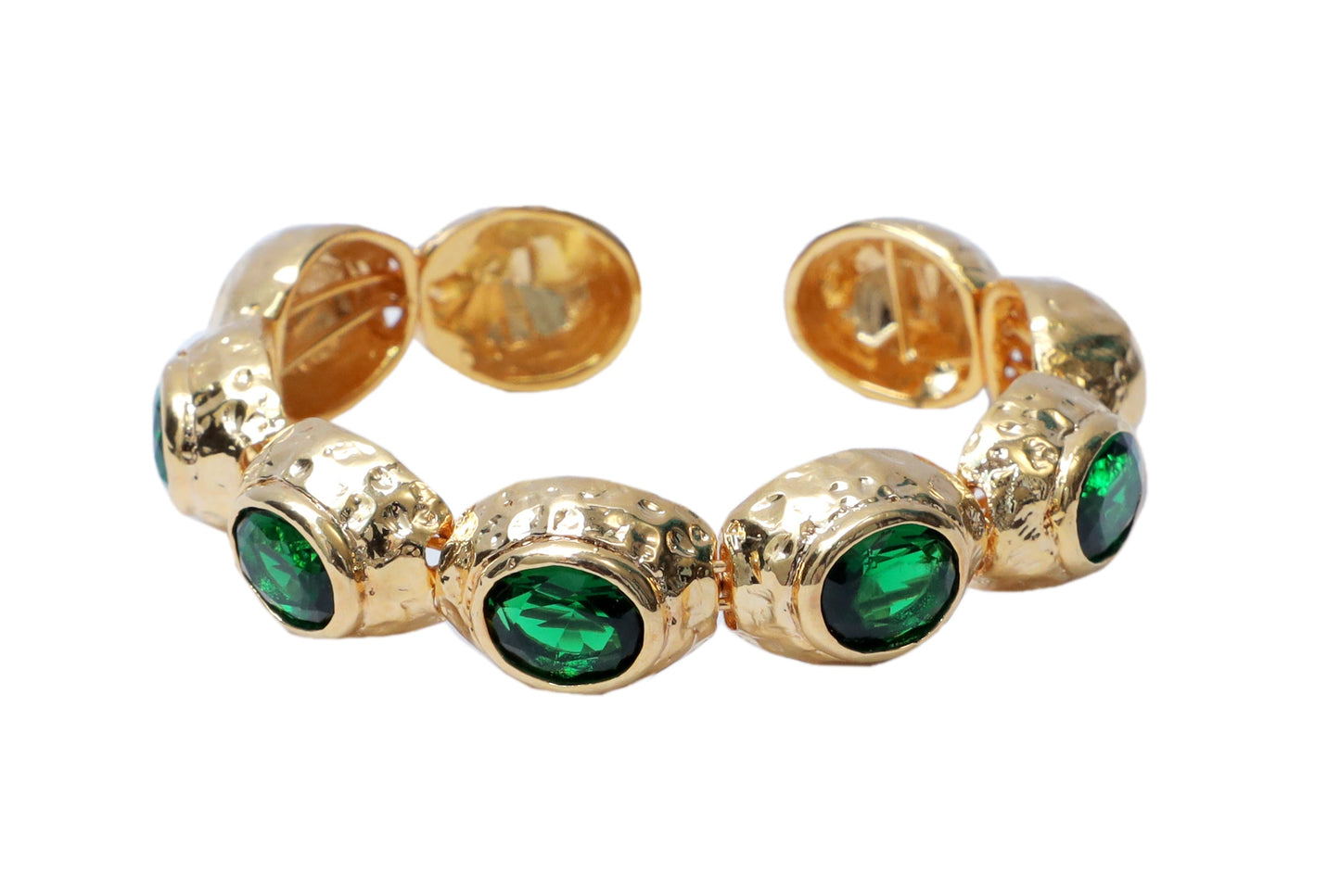 Bedazzle Flexi Bangle Bracelet - Gold