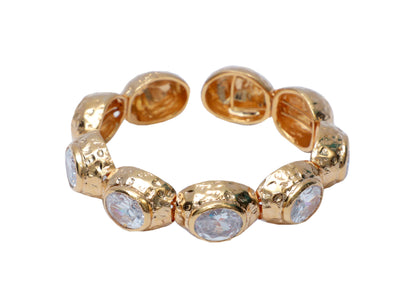 Bedazzle Flexi Bangle Bracelet - Gold