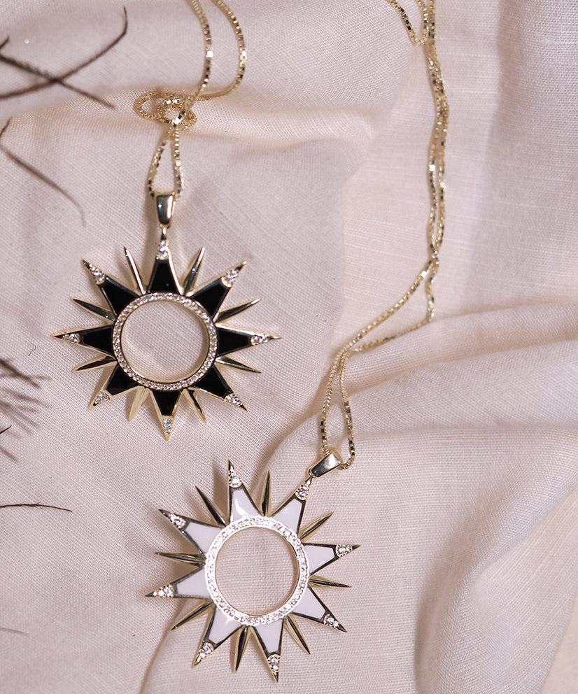 Sun Spoke Sunshine Necklace