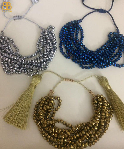 Party Princess Tassel Beaded Bracelet