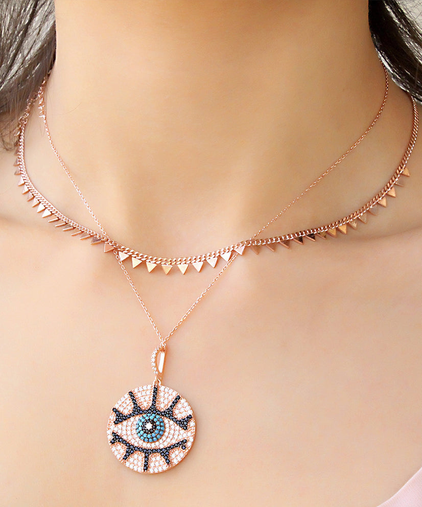 Third Eye Medallion Necklace