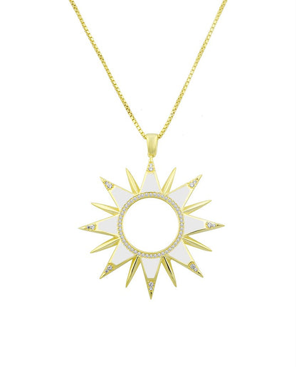 Sun Spoke Sunshine Necklace