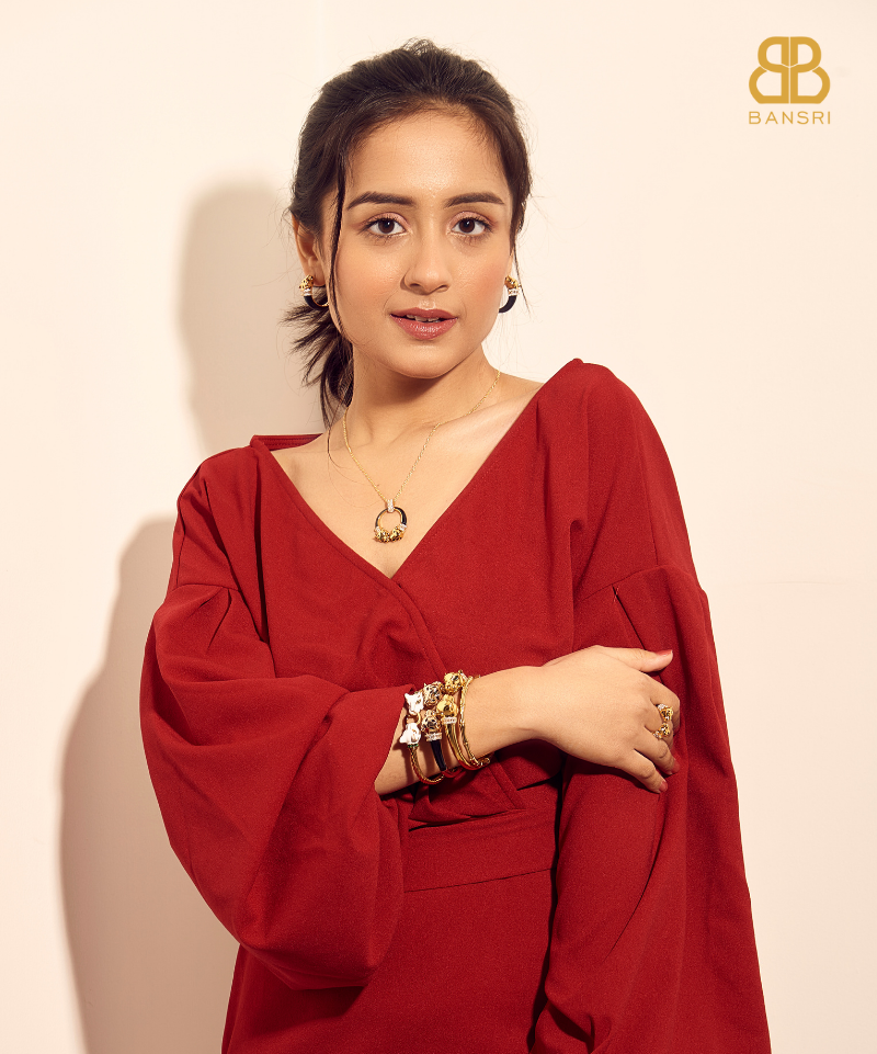 Gold Deux Panthera Headed Necklace, Bracelet Cuff, Earring & Ring