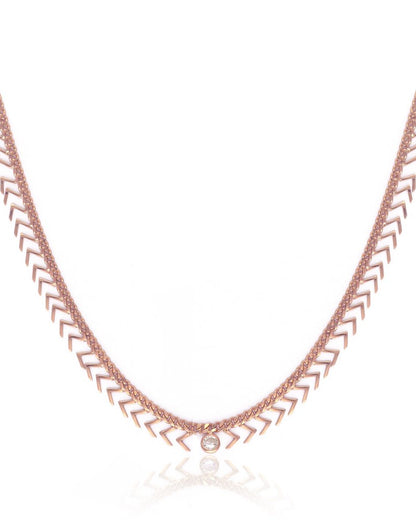 Pause Play Rewind Collar Chain Necklace