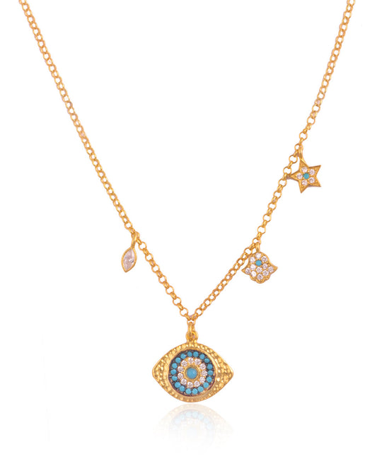 Power of Positivity Evil Eye Necklace