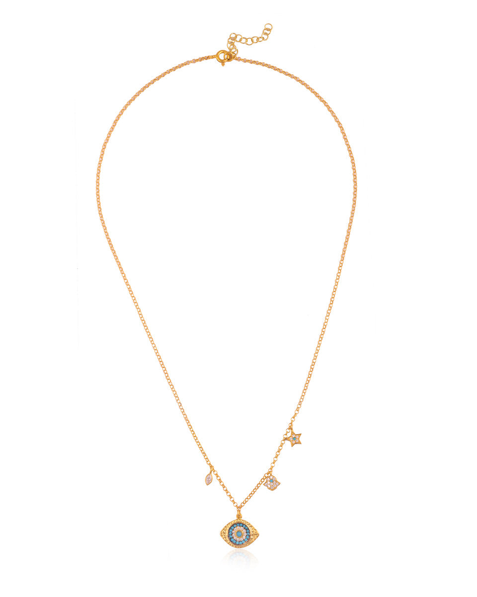 Power of Positivity Evil Eye Necklace