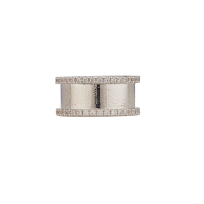 Metallic Adjustable Band Ring