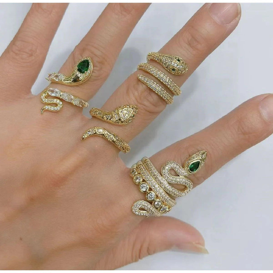 Statement Serpentine Ring