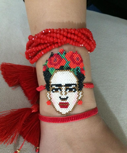 Frida Beaded Adjustable Bracelet