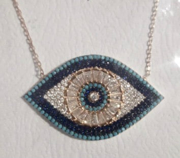 Elegant & Bold Third Eye Necklace